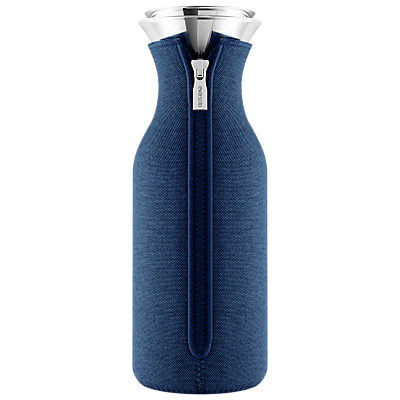Eva Solo Fridge Carafe With Neoprene Cover, 1L Navy Blue Eva Solo Fridge Carafe With Neoprene Cover, 1L Navy Blue